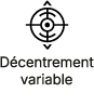 Décentrement variable