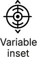 Variable Inset
